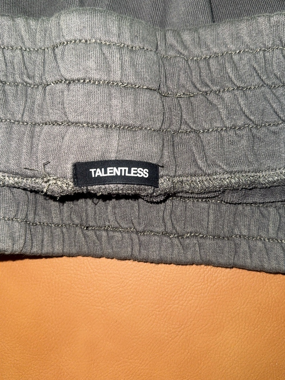Immaculate Talentless Gray Boxing Shorts Premium Fleece Lounge Shorts Medium - Picture 7 of 9